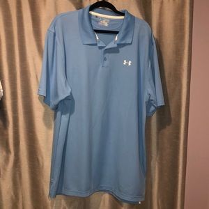 Light blue under armor men’s shirt
